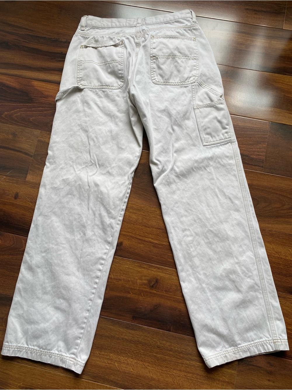 GAP 100% Cotton Y2K Carpenter Loose Fit Wide Leg Pants 8